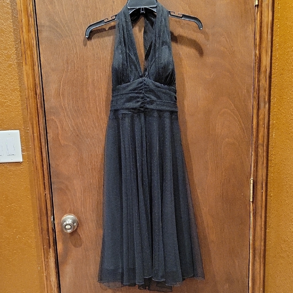 Forever 21 Black Backless Dress